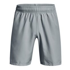Spodenki fitness męskie Under Armour Woven Graphic. Niebieskie szorty sportowe męskie Under Armour, m, na fitness i siłownię. Za 79.99 zł.
