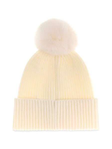 Guess Kapelusz 184730 Biały. Białe kapelusze damskie Guess, na zimę, z aplikacjami. Za 154.99 zł.