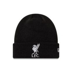 Czapka Liverpool FC Core Cuff. Czarne czapki męskie New Era, bez wzorów, sportowe. Za 184.00 zł.