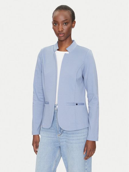 Fransa Marynarka 20609785 Niebieski Regular Fit. Niebieskie marynarki i żakiety damskie Fransa, m, bez wzorów, z syntetyku. Za 149.99 zł.
