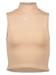Nike Top "Essentials" w kolorze czarnym rozmiar: S. Czarne topy damskie Nike, s, bez wzorów, bez kołnierzyka. Za 92.21 zł.
