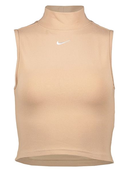 Nike Top "Essentials" w kolorze czarnym rozmiar: S. Czarne topy damskie Nike, s, bez wzorów, bez kołnierzyka. Za 92.21 zł.