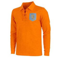 Retro koszulka piłkarska z sezonu 1934 Holland. Brązowe t-shirty sportowe męskie COPA FOOTBALL, bez ramiączek, do piłki nożnej. Za 336.84 zł.