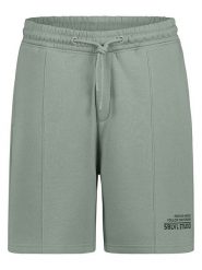 Sublevel Szorty dresowe w kolorze zielonym rozmiar: S. Zielone szorty męskie Sublevel, z dresówki, bez kołnierzyka. Za 60.99 zł.
