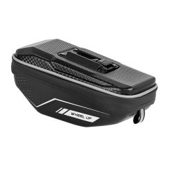 Torba rowerowa pod siodło Wheel Up 14692. Czarne torebki klasyczne damskie WHEEL UP, bez wzorów, z materiału, bez dodatków. Za 79.99 zł.