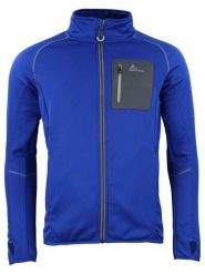 Peak Mountain Kurtka polarowa "Cemaro" w kolorze niebieskim rozmiar: XXL. Niebieskie kurtki męskie Peak Mountain, xxl, bez wzorów, z materiału, bez kaptura. Za 139.20 zł.