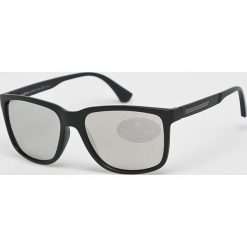 Medicine - Okulary Basic. Czarne okulary przeciwsłoneczne męskie MEDICINE, z materiału, prostokątne. W wyprzedaży za 24.90 zł.