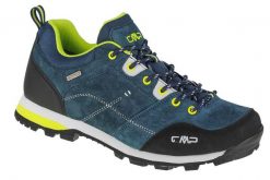 Buty do chodzenia męskie CMP Alcor. Zielone buty trekkingowe męskie CMP, z materiału, bez zapięcia, trekkingowe. Za 397.35 zł.