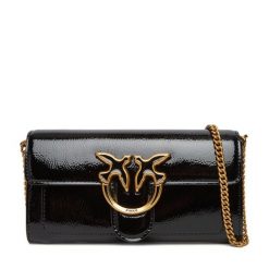 Torba PINKO. Czarne torebki klasyczne damskie Pinko, bez wzorów, bez dodatków. Za 689.99 zł.