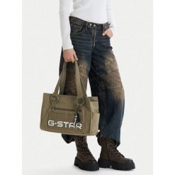 Torebka G-Star Raw. Brązowe torebki klasyczne damskie G-Star Raw, bez wzorów, bez dodatków. Za 199.99 zł.