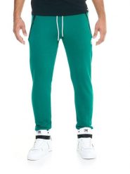 Bluza z bawełna z kieszenie na czas wolny. Czarne bluzy bez kaptura męskie LEONE 1947 APPAREL, xl, z bawełny. Za 84.16 zł.