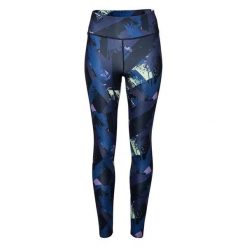 Legginsy Damskie Revla II. Niebieskie legginsy damskie IQ, bez wzorów. Za 155.99 zł.