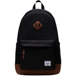 Plecak Herschel Heritage™. Niebieskie plecaki damskie Herschel, bez wzorów, z materiału. Za 328.50 zł.