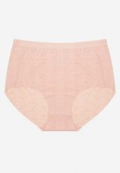Różowa Bielizna Modelująca Majtki High Waist Lilialira. Czerwona bielizna wyszczuplająca Renee, z jeansu. Za 9.99 zł.