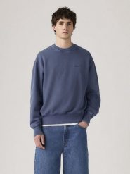 Levi's Bluza w kolorze granatowym rozmiar: XL. Niebieskie bluzy bez kaptura męskie Levi's, s, z bawełny. Za 164.95 zł.