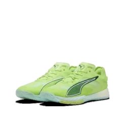 Buty sportowe PUMA Accelerate Nitro SQD 4 Fluorescent Zielony. Zielone buty sportowe na co dzień damskie Puma, bez wzorów, do piłki ręcznej. Za 699.99 zł.