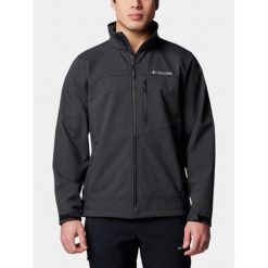 Kurtka Softshellowa Męska Columbia Cruiser Valley II. Czarne kurtki męskie Columbia, l, bez wzorów, z softshellu, klasyczne, bez kaptura. Za 579.00 zł.