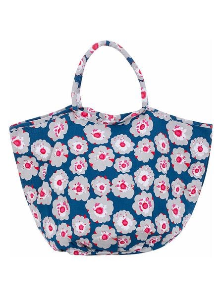 Overbeck and Friends Shopper bag w kolorze niebiesko-jasnoszaro-jasnoróżowym - 63 x 45 x 29 cm rozmiar: onesize. Niebieskie shopper bag damskie Overbeck and Friends, bez wzorów, z materiału, bez dodatków. Za 132.98 zł.
