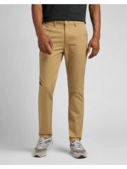 LEE MĘSKIE SPODNIE MATERIAŁOWE LEE SLIM CHINO CLAY L71LTY60 112324935. Spodnie materiałowe męskie Lee, bez wzorów, z materiału. Za 189.99 zł.