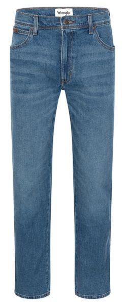MESKIE SPODNIE WRANGLER TEXAS SWEET TALKER 112339299. Spodnie materiałowe męskie Wrangler, bez wzorów, z jeansu. Za 219.99 zł.