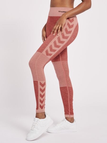 Damskie legginsy mid-rise Hummel Clea. Fioletowe legginsy damskie HUMMEL, xs, bez wzorów, z dzianiny. Za 163.75 zł.