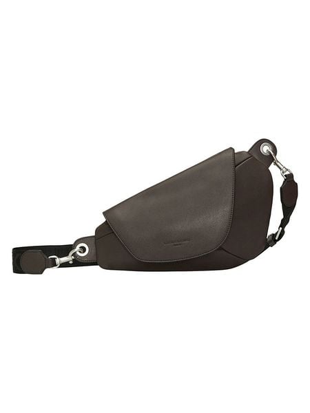Liebeskind Berlin Skórzana torebka "Oval" w kolorze khaki - 33 x 21 x 2 cm rozmiar: onesize. Brązowe torebki klasyczne damskie LIEBESKIND BERLIN, bez wzorów, z materiału, bez dodatków. Za 304.95 zł.