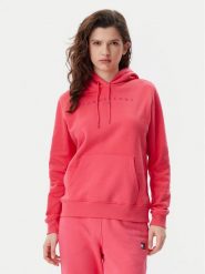 Tommy Jeans Bluza Tonal Linear DW0DW20304 Różowy Regular Fit. Czerwone bluzy bez kaptura damskie Tommy Jeans, l, z bawełny. Za 229.99 zł.