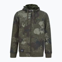 Bluza męska Navitas Identity Sherpa Hoody. Zielone bluzy bez kaptura męskie NAVITAS, m. Za 179.99 zł.