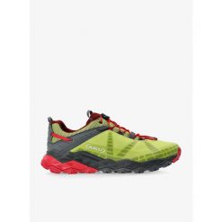 Buty turystyczne męskie AKU Flyrock GTX. Zielone buty trekkingowe męskie Aku, bez zapięcia, trekkingowe. Za 613.99 zł.