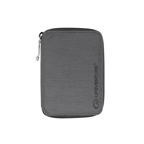 Portfel Lifeventure Recycled RFiD Mini Travel Wallet - grey. Szare portfele damskie Lifeventure, bez wzorów. Za 114.99 zł.
