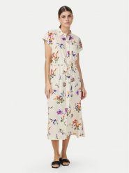 YAS Sukienka koszulowa Asina 26034003 Écru Regular Fit. Sukienki damskie YAS, xs, bez wzorów, z wiskozy, bez kołnierzyka, bez ramiączek, koszulowe. Za 319.99 zł.