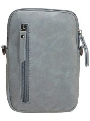 Beagles Torebka "Malaga" w kolorze błękitnym na telefon - 12,5 x 19,5 x 2,5 cm rozmiar: onesize. Niebieskie torebki klasyczne damskie Beagles, bez wzorów, z bawełny, małe, bez dodatków. Za 95.92 zł.