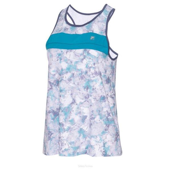 Top tenisowy Fila Top Elva. Topy sportowe damskie Fila, l, bez wzorów, z materiału, bez ramiączek. Za 183.99 zł.