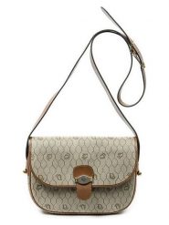 Christian Dior Torebka w kolorze beżowym - 26 x 19 x 6 cm rozmiar: onesize. Brązowe torebki klasyczne damskie Christian Dior, bez wzorów, z materiału, bez dodatków. Za 2,098.61 zł.