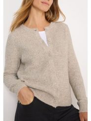 Cecil Kardigan w kolorze beżowym rozmiar: M. Brązowe kardigany damskie Cecil, m, bez wzorów, ze splotem. Za 126.15 zł.