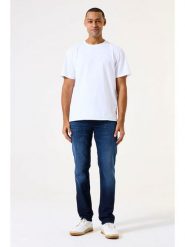 Garcia Dżinsy "Rocko" - Regular fit - w kolorze granatowym rozmiar: W28. Niebieskie jeansy męskie Garcia. Za 217.99 zł.