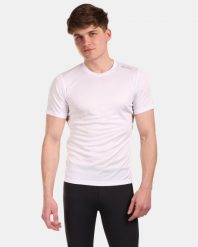 Męska koszulka techniczna Kilpi DIMA-M. Białe t-shirty sportowe męskie Kilpi, m, z materiału, bez ramiączek, do biegania. Za 112.21 zł.