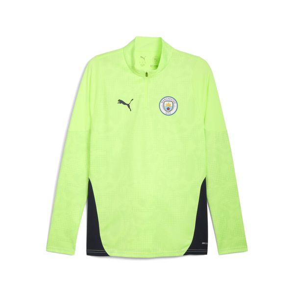 Męska bluza treningowa Manchester City z zamkiem 1/4 PUMA. Niebieskie bluzy bez kaptura męskie Puma, l. Za 319.00 zł.