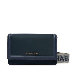 Torebka MICHAEL Michael Kors. Niebieskie listonoszki damskie MICHAEL Michael Kors, bez wzorów, bez dodatków. Za 629.99 zł.