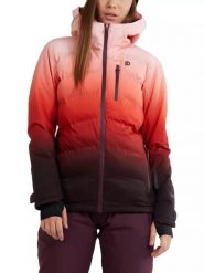 Kurtka narciarska damska Pumila Padded Jacket. Białe kurtki damskie Fundango, na zimę, m, bez wzorów, z materiału, z kapturem. Za 599.00 zł.