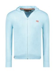 Geographical Norway Kardigan "Felinood" w kolorze błękitnym rozmiar: S. Niebieskie kardigany męskie Geographical Norway, s, bez wzorów, bez kołnierzyka. Za 87.81 zł.