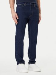 Calvin Klein Jeansy LV04RF939G Granatowy Slim Fit. Niebieskie jeansy męskie CALVIN KLEIN. Za 419.99 zł.