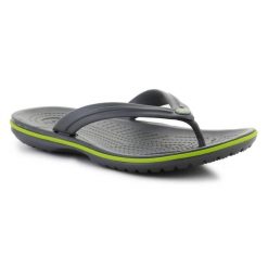 Japonki Crocs Crocband Flip 11033-0A1 szare. Szare klapki i japonki męskie . Za 271.50 zł.