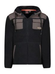 Canadian Peak Kurtka polarowa "Toulouseak" w kolorze czarnym rozmiar: S. Czarne kurtki damskie Canadian Peak, s, bez wzorów, z materiału, bez kaptura. Za 130.99 zł.