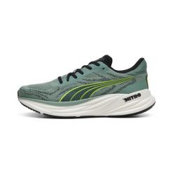Buty do biegania Puma Magnify Nitro 2. Zielone obuwie do biegania damskie Puma. Za 449.80 zł.