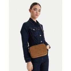 Torebka Liu Jo. Brązowe listonoszki damskie Liu Jo, bez wzorów, bez dodatków. Za 469.99 zł.