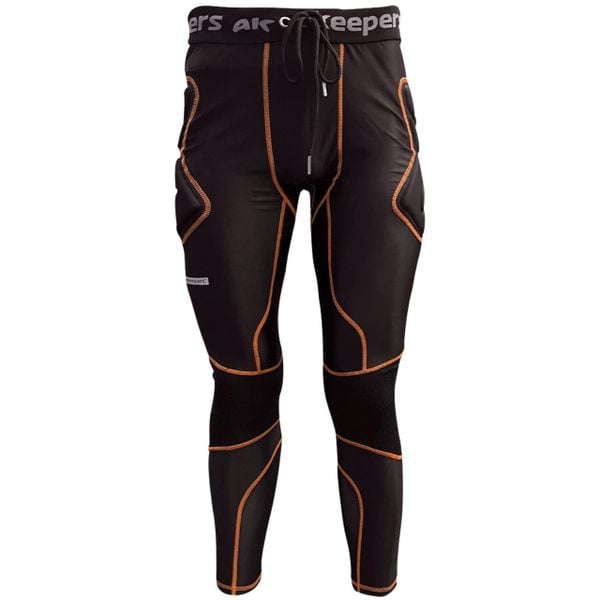 Spodnie bramkarskie 4KEEPERS Elite II GK Long Trouser. Czarne szorty męskie 4KEEPERS, bez wzorów, z materiału. Za 366.82 zł.