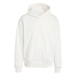 Bluza z kapturem i zamkiem błyskawicznym adidas ALL. Białe bluzy z kapturem męskie Adidas, s, z bawełny. Za 200.99 zł.