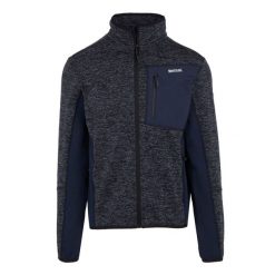 Męska Bluza Polarowa Baslinn Marl Z Pełnym Zamkiem Błyskawicznym. Niebieskie bluzy bez kaptura męskie Regatta, m, z polaru. Za 105.99 zł.