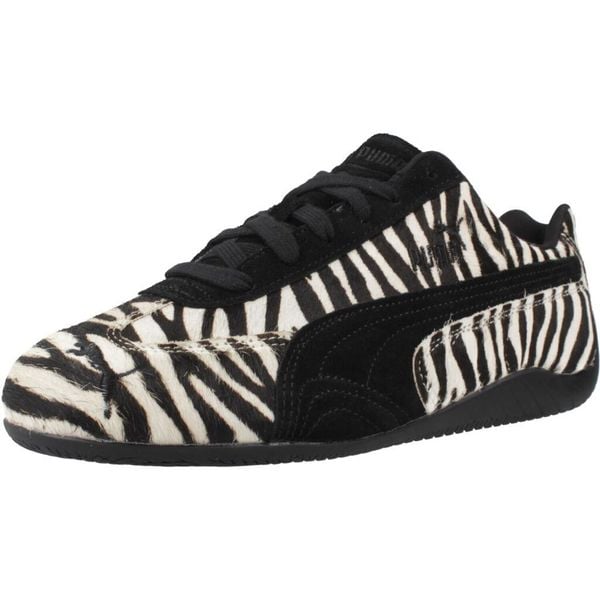 Buty PUMA YELLOW SPEEDCAT ZEBRA WNS Nadruk zwierzęcy. Białe obuwie trekkingowe damskie Puma. Za 341.99 zł.
